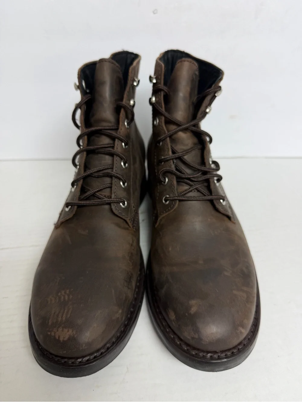 Men’s Thursday Boot Co President Size 9 US Tobacco Brown Leather Boots